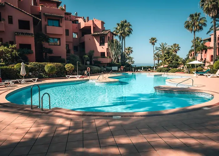 Apartamento Luxury Beachfront Heated Pool & & Gym-ehhouse Estepona